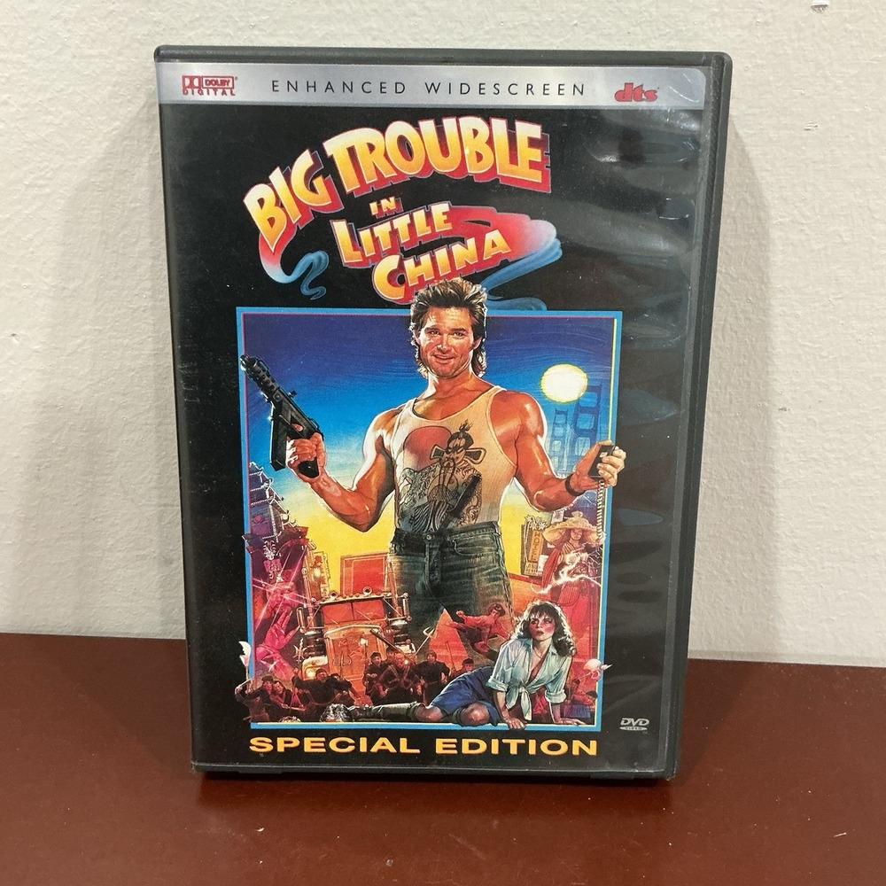 Big Trouble in Little China (DVD, 2001, 2-Disc Set, Special Edition)